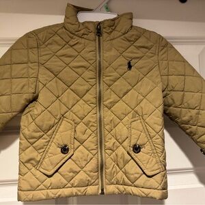 Ralph Lauren Quilted Jacket in Warm Beige